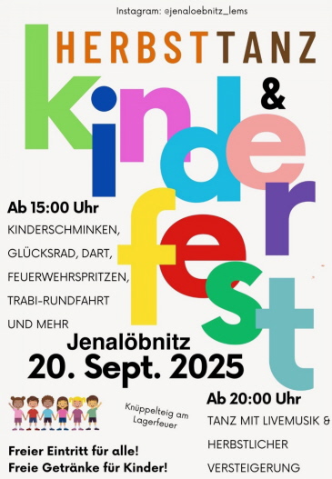 Kinderfest in Jenalöbnitz